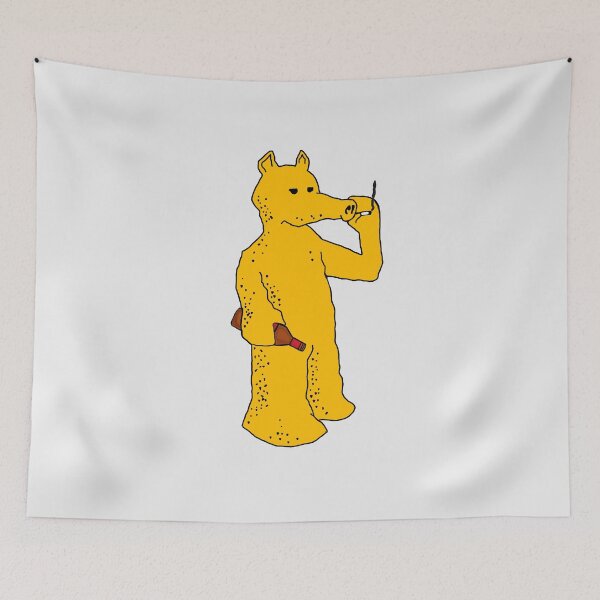 Item preview, Quasimoto smoking and drinking designed and sold by kogu.