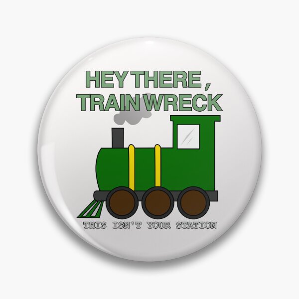 Item preview, Train Wreck Not Station designed and sold by aribluestein.