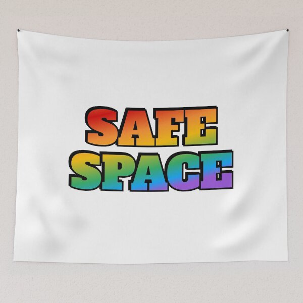 Item preview, LGBT safe space designed and sold by Inspirationmotivation.