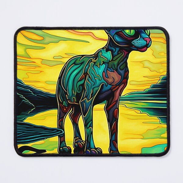 Item preview, Sphynx cat standing in a surreal atmosphere. designed and sold by paulo silveira.