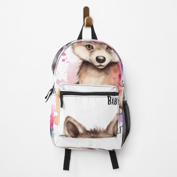 Item preview, Cute Baby Wolf Watercolor shirt designed and sold by smartcreative24.