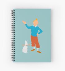 Tintin Spiral Notebook