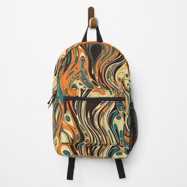 Item preview, Copy of Abstract orange and black paint pattern designed and sold by Pedro Wolff.