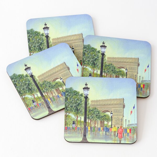 Item preview, A Stroll Along The Champs Elysees Paris France designed and sold by William Holkham.