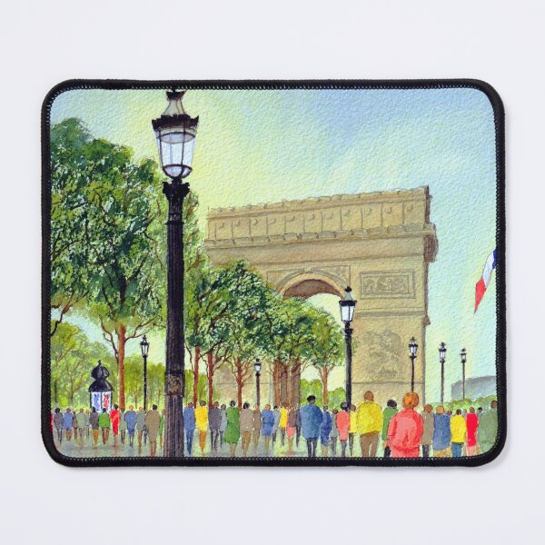 Item preview, A Stroll Along The Champs Elysees Paris France designed and sold by William Holkham.