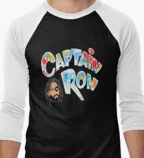 Captain Ron Men's Baseball ¾ T-Shirt