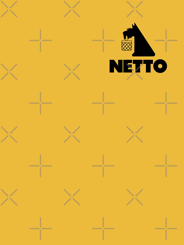 Netto markets Mens T-shirt burgundy short sleeve size:L