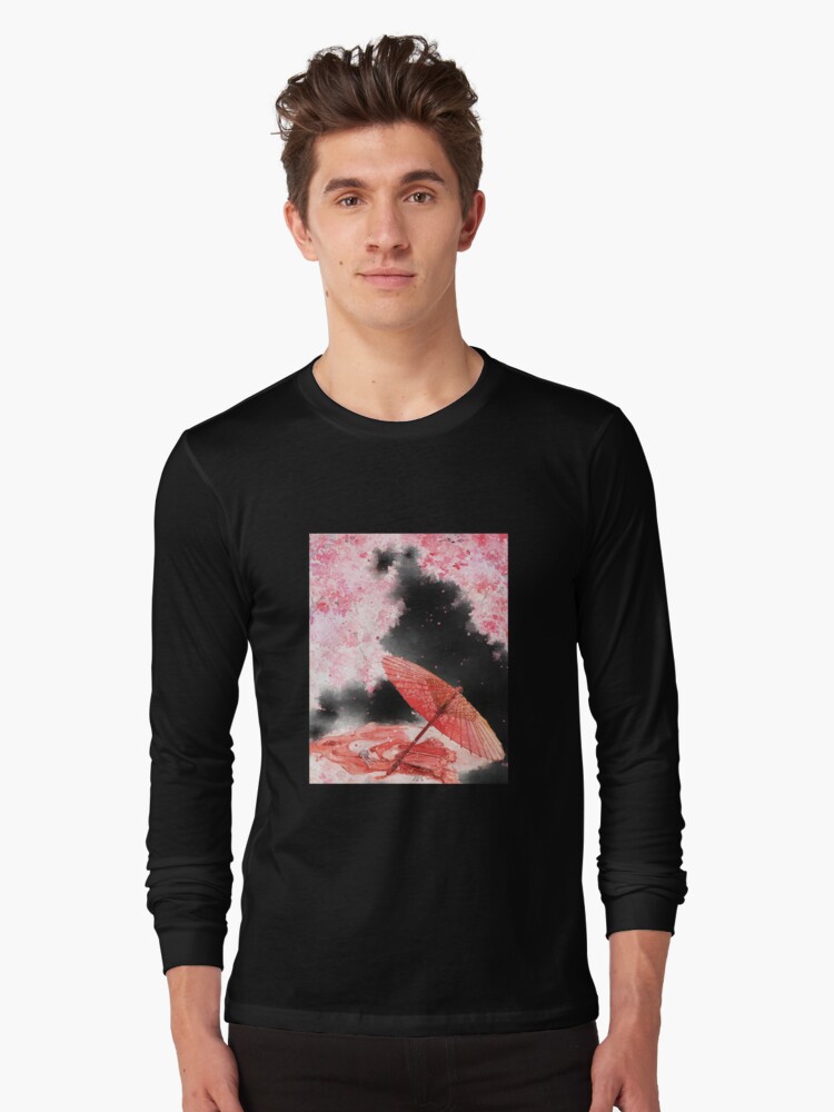 Imagen 1 de 5, Camiseta de manga larga con la obra PARAGUAS, diseñada y vendida por URBANSPORT.