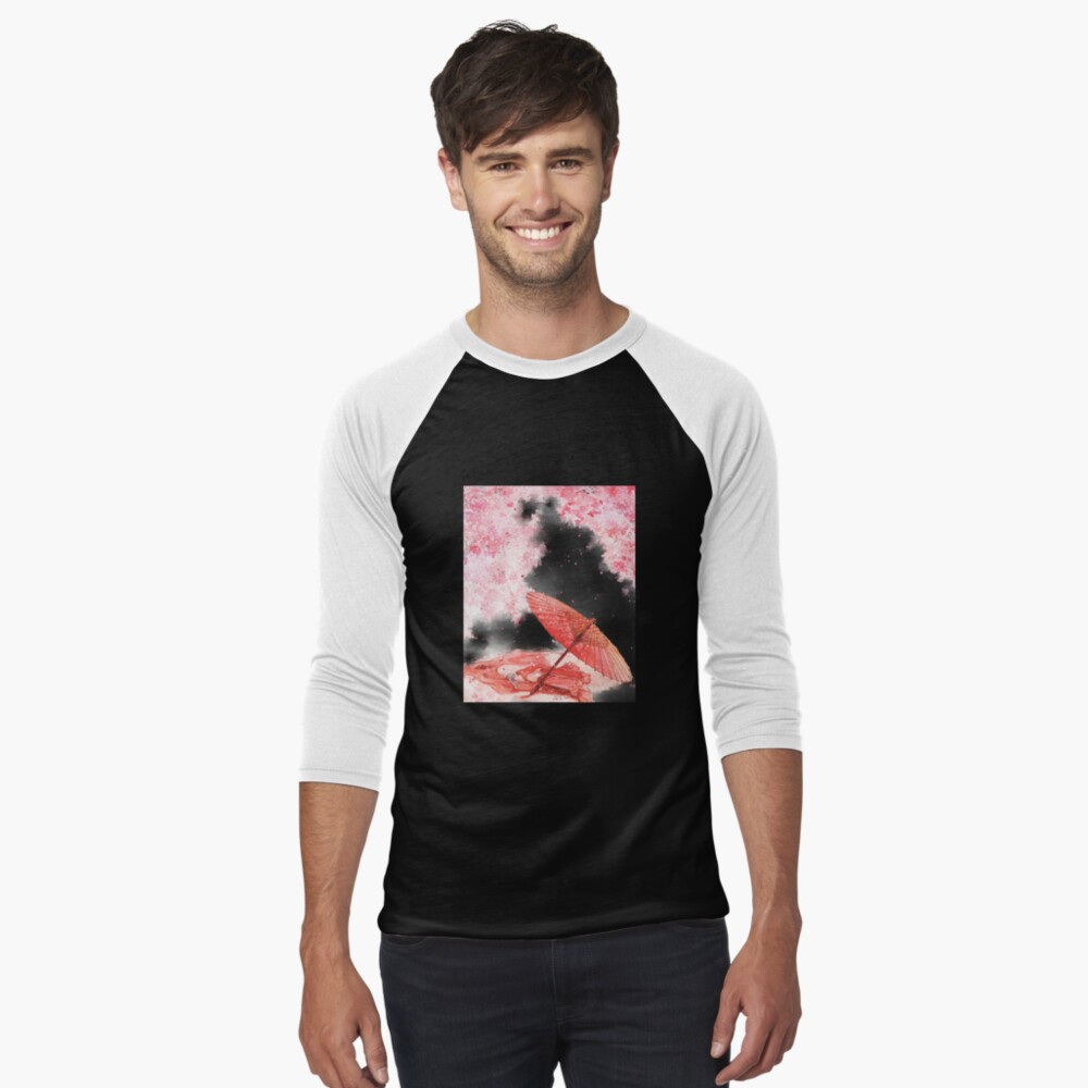 Vista previa del artículo con la obra «Camiseta ¾ estilo béisbol», diseñado y vendido por URBANSPORT.