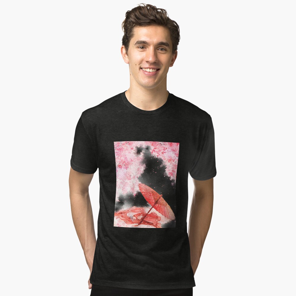 Vista previa del artículo con la obra «Camiseta de tejido mixto», diseñado y vendido por URBANSPORT.