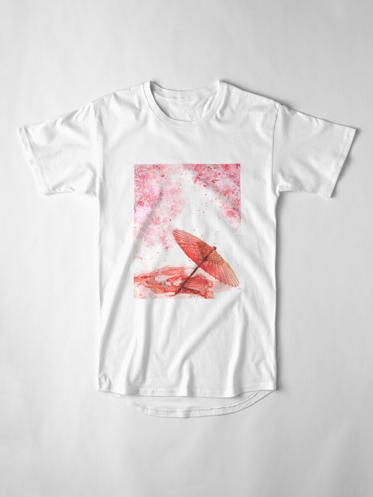 Imagen 4 de 5, Camiseta larga con la obra PARAGUAS, diseñada y vendida por URBANSPORT.
