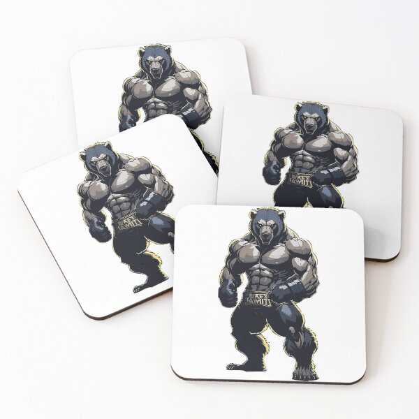 Item preview,  Bear MMA Fighter designed and sold by ArcticWolf-Art.