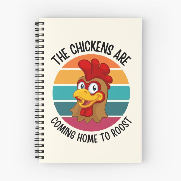 Item preview, The Chickens Are Coming Home To Roost designed and sold by FunnyFactDesign.