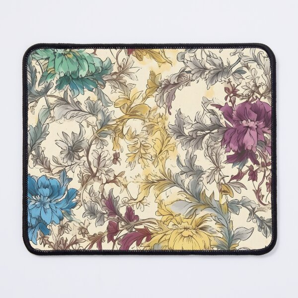 Item preview, Beautiful Damask Brocade Vine Jacquard Pattern in Neutral Natural Color Tones designed and sold by ClairesPatterns.