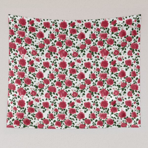 Item preview, Spring flowers, roses, red, darkred  designed and sold by paternstories.