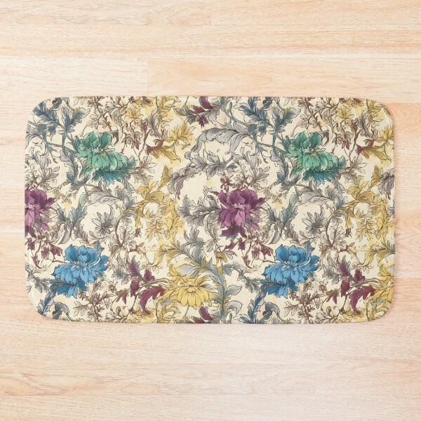Item preview, Beautiful Damask Brocade Vine Jacquard Pattern in Neutral Natural Color Tones designed and sold by ClairesPatterns.