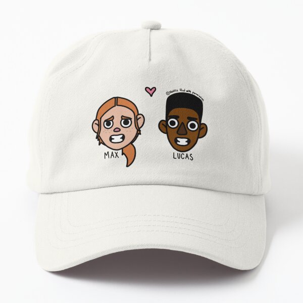 Item preview, Stranger Things Max & Lucas designed and sold by The Curly Redhead.