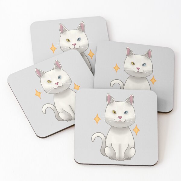 Item preview, common white cat designed and sold by LemonFur.