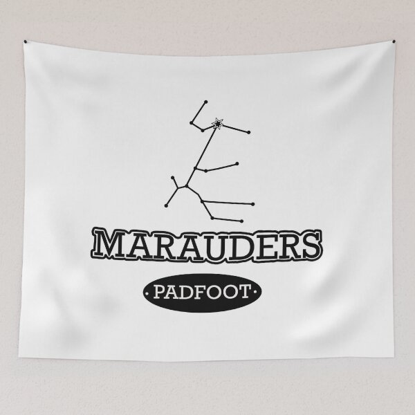 Item preview, Marauders padfoot constellation star designed and sold by Shadoodle.