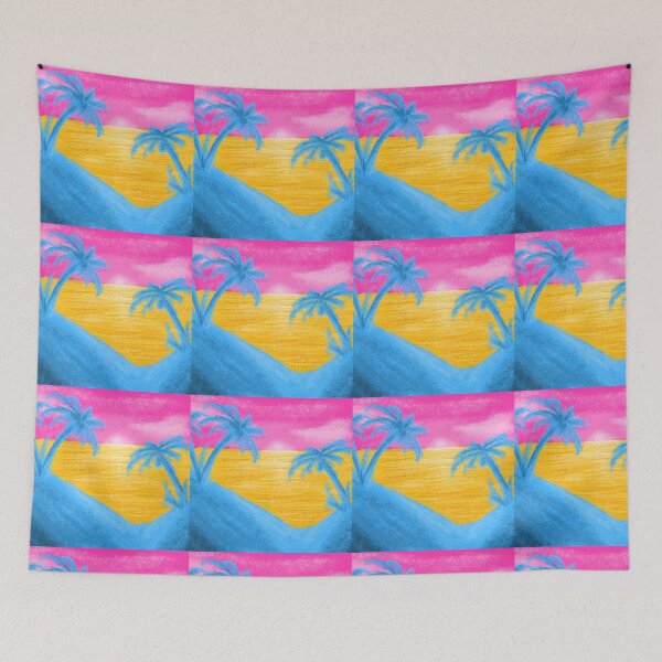 Item preview, Pansexual Tropics (sunset) designed and sold by Robin-Ruby.