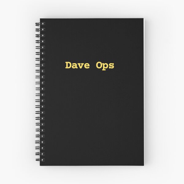 Item preview, Dave Ops for devops and cloud admin designed and sold by mliotard.