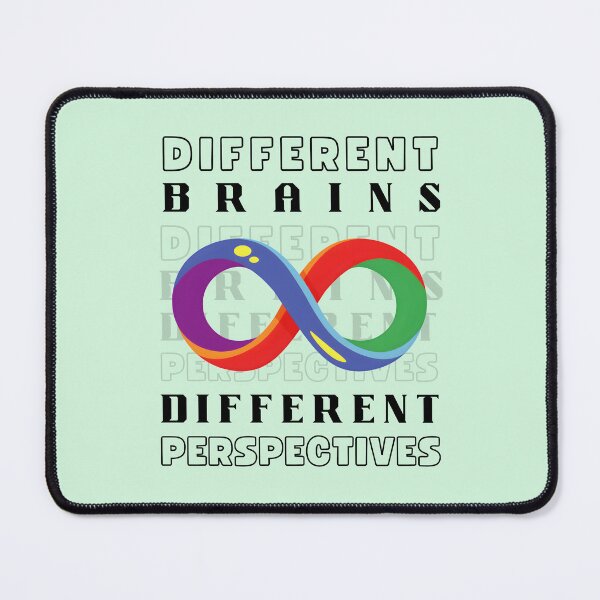 Item preview, Different Brains Different Perspectives | Equality | Inclusion designed and sold by ArtfulDelights.