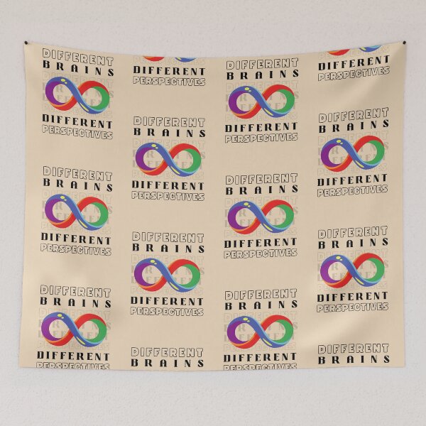 Item preview, Different Brains Different Perspectives | Equality | Inclusion designed and sold by ArtfulDelights.