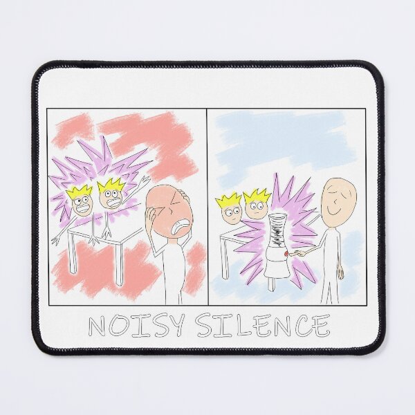 Item preview, Noisy Silence designed and sold by orangejuice10.