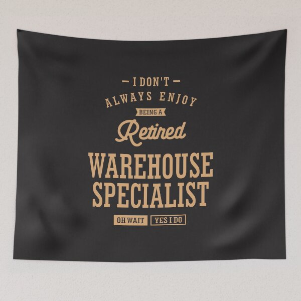 Item preview, Retired Warehouse Specialist - Living the Dream designed and sold by cidolopez.