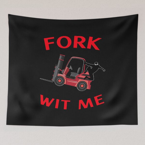 Item preview, Forklift Ninja Fork Wit Me NFRR designed and sold by TeamsterLife.