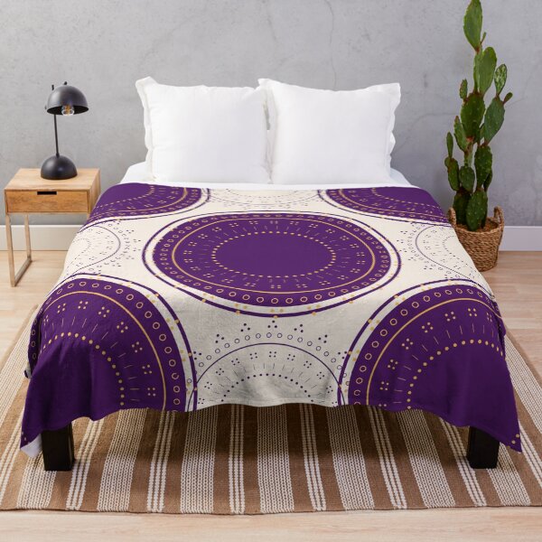Item preview, Abstract Purple Mandala Design designed and sold by India2022.