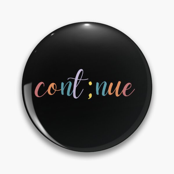 Aperçu de l'œuvre Copie de Questions de santé mentale : continuer le point-virgule créée et vendue par mehak Khan.