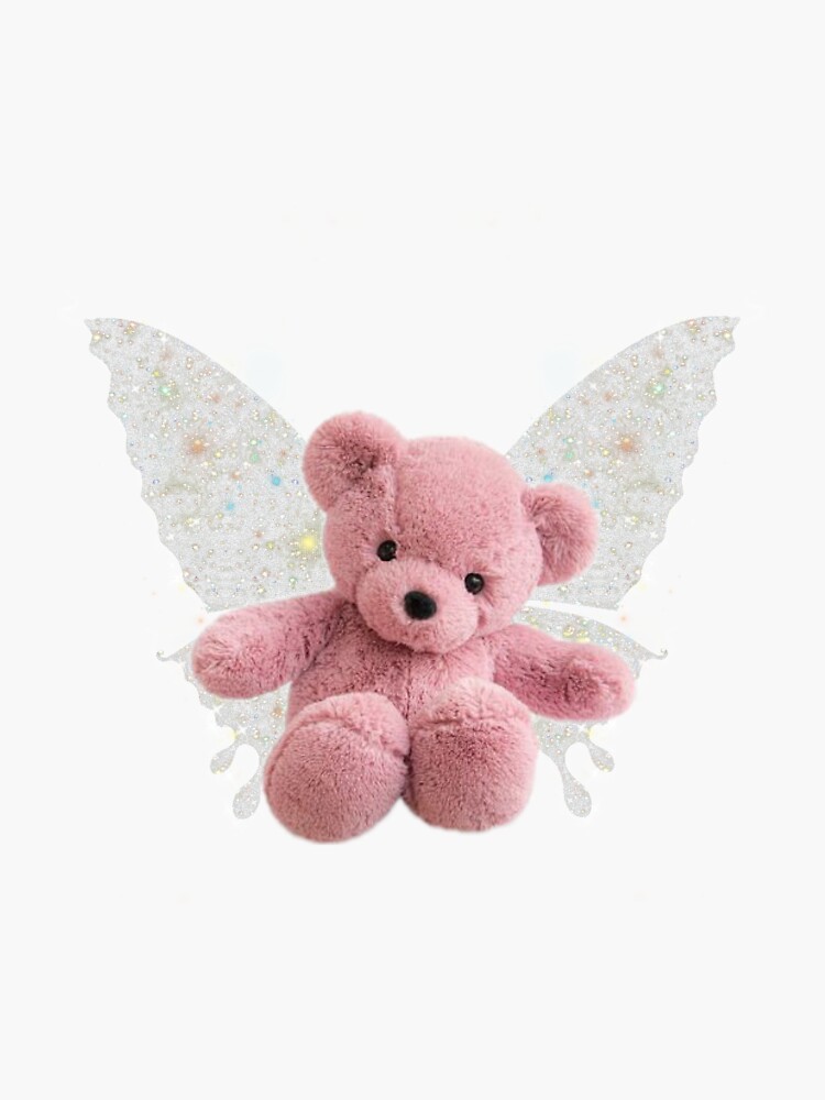 Teddy bear with best sale wings