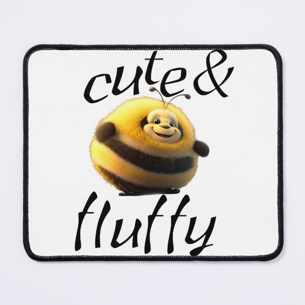 Item preview, Sweet and fluffy "Cute & Fluffy" bumblebee designed and sold by MMA--Designer.