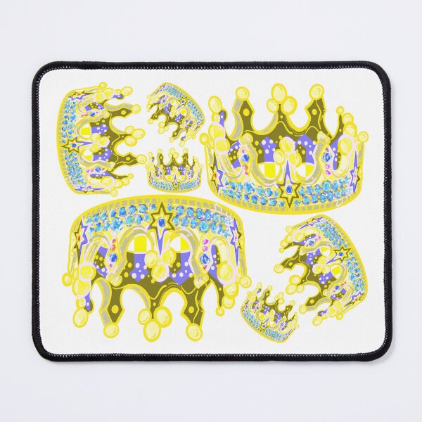 Item preview, KINGS CROWN WHITE designed and sold by GIVENGRACE.ART.