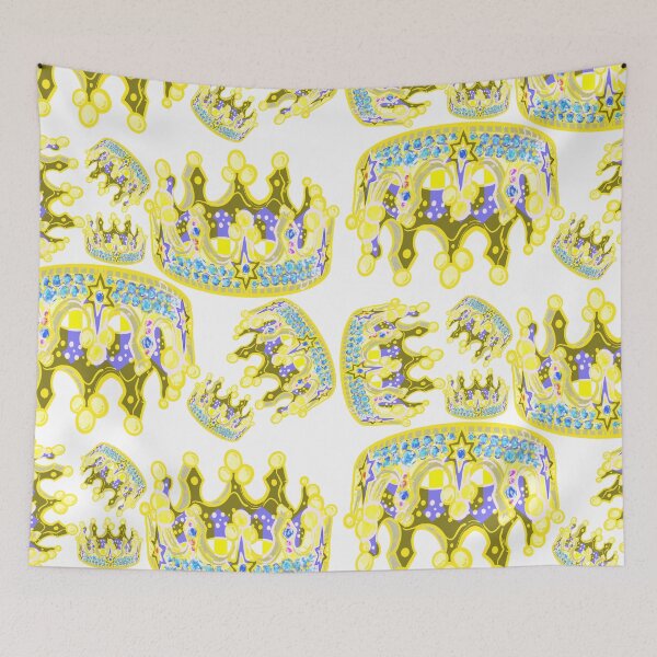 Item preview, KINGS CROWN WHITE designed and sold by GIVENGRACE.ART.