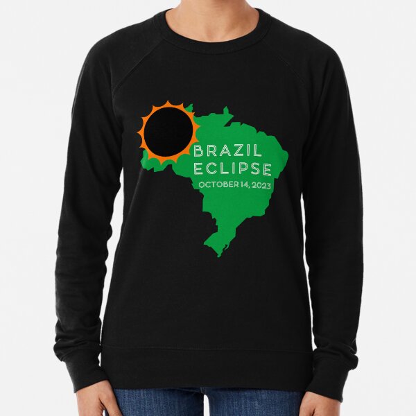 Item preview, Annular solar eclipse October 14, 2023 in Brazil designed and sold by Cosmos-as-Art.