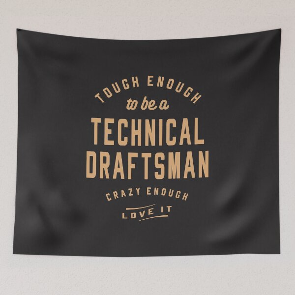 Item preview, Tough & Crazy - Technical Draftsman designed and sold by cidolopez.