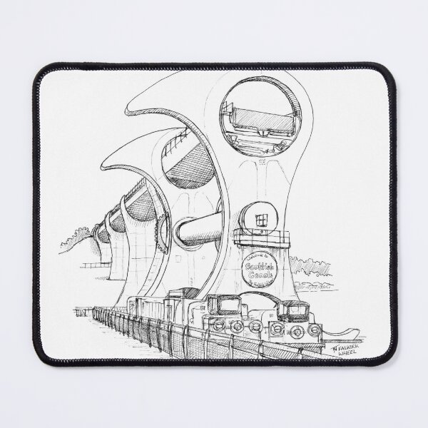 Item preview, Falkirk Wheel Drawing designed and sold by Tom Napper Design.