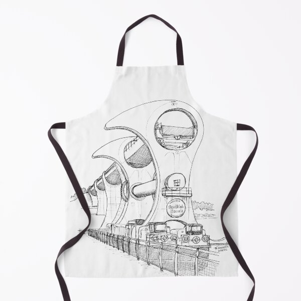 Item preview, Falkirk Wheel Drawing designed and sold by Tom Napper Design.