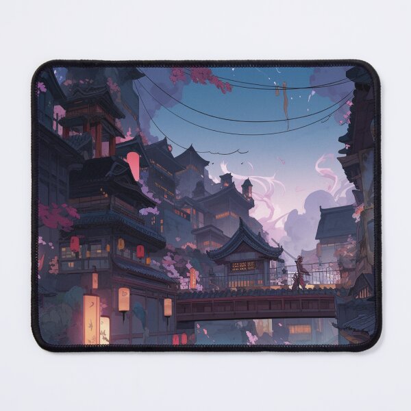 Item preview, The City at night, with shadows looming over the streets designed and sold by metoartist1445.