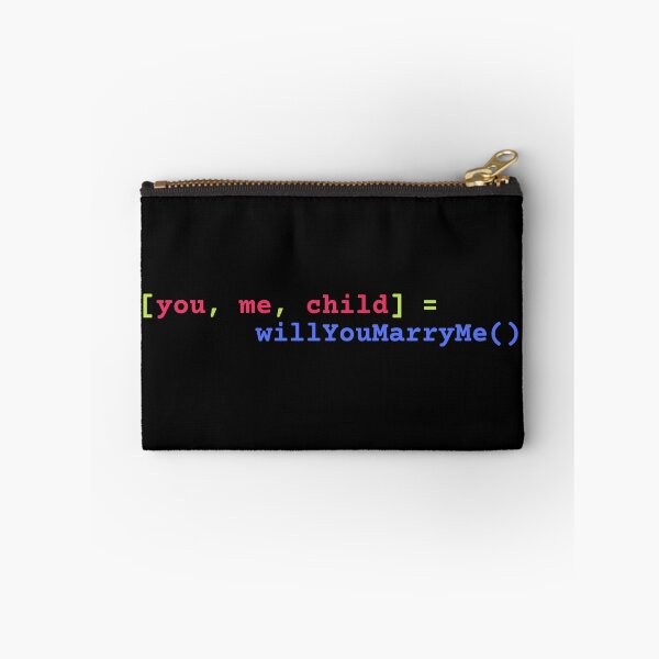 Item preview, Will you marry me - Valentine's Day marriage proposal for Javascript or Python developer designed and sold by mliotard.
