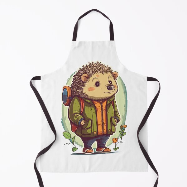 Item preview, Adorable Hedgehog with Backpack: Ready for Adventure! designed and sold by Nange and Gabe.