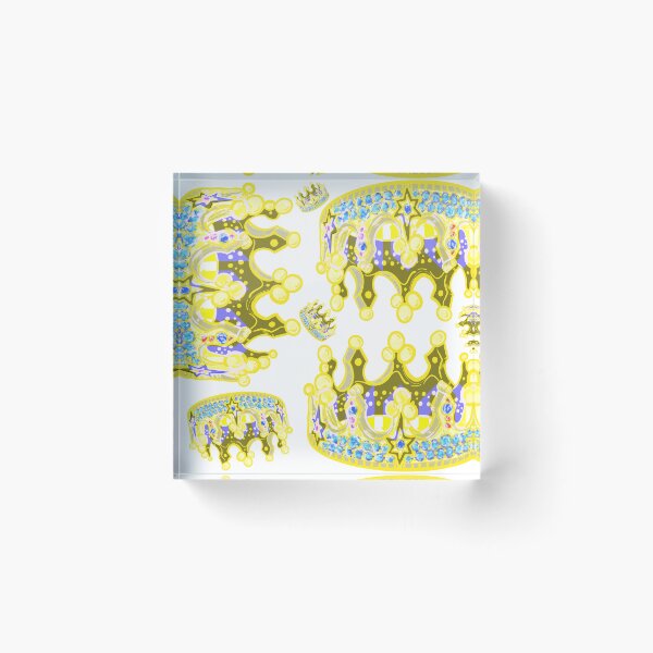 Item preview, QUEENS CROWN WHITE designed and sold by GIVENGRACE.ART.