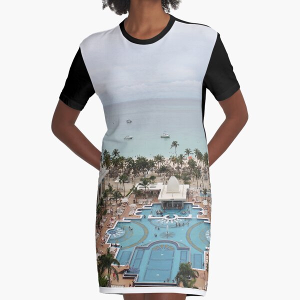 Aruba, resort, spa, health resort, 2017, 03 Graphic T-Shirt Dress