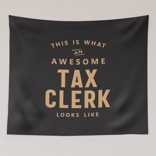 Item preview, Awesome Tax Clerk designed and sold by cidolopez.