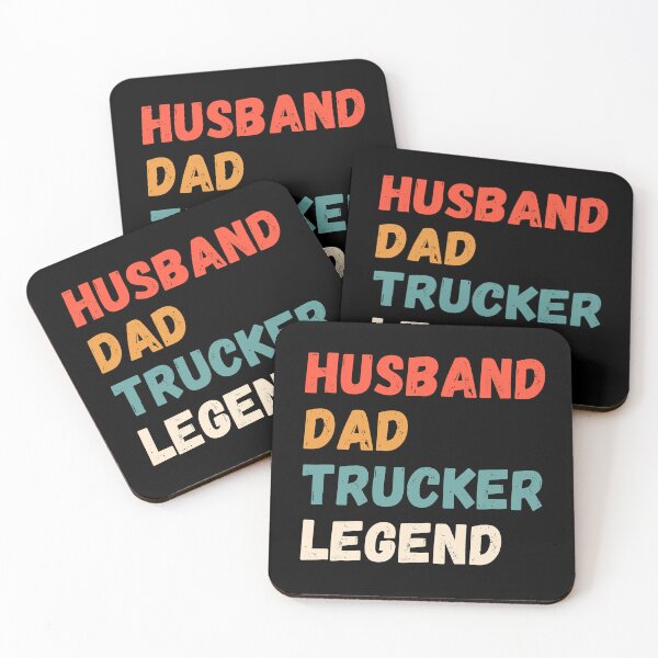 Item preview, Husband dad trucker legend gift designed and sold by Tooshe.