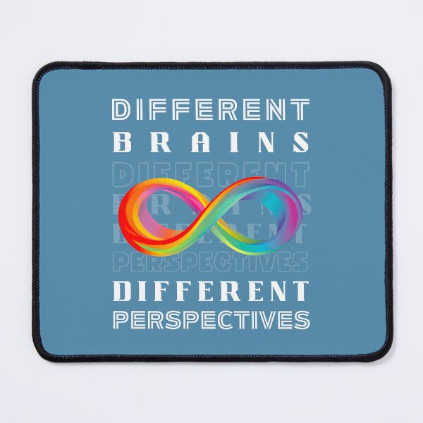 Item preview, Different Brains Different Perspectives | Neurodiversity designed and sold by ArtfulDelights.
