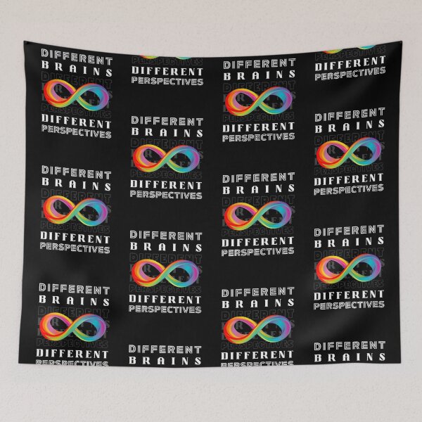 Item preview, Different Brains Different Perspectives | Neurodiversity designed and sold by ArtfulDelights.
