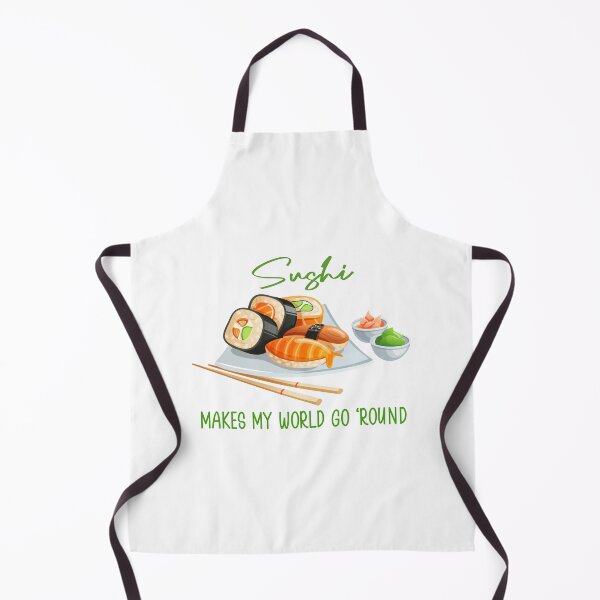 Item preview, Sushi Makes My World Go ‘Round designed and sold by epinkb.